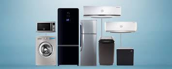 غسالات، ثلاجات، مكيفات